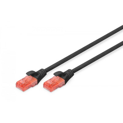 Digitus CAT6 U-UTP Patch Cable 1m Black