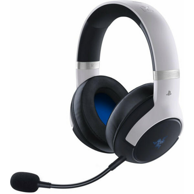 Razer Kaira Pro HyperSpeed PlayStation Licensed Wireless Bluetooth Gaming Headset White/Black