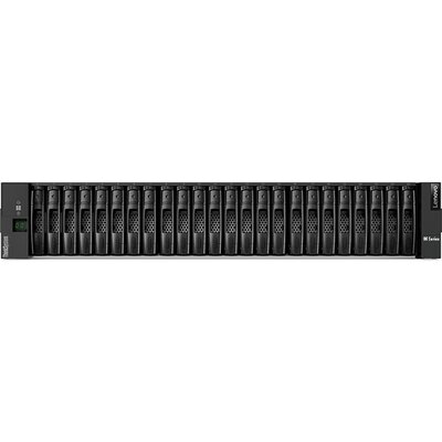 LENOVO DE storage - DE4000H SFF külső tároló, Dual Controller, (64GB Cache) 2x 16Gb FC 4-ports, Hybrid Flash 2U24 V2