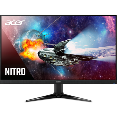 ACER IPS Nitro Monitor QG241YM3bmiipx 23,8", 16:9 FHD, 180Hz, FreeSync Premium, 0,5ms, 250nits, 2x HDMI, DP, MM, fekete