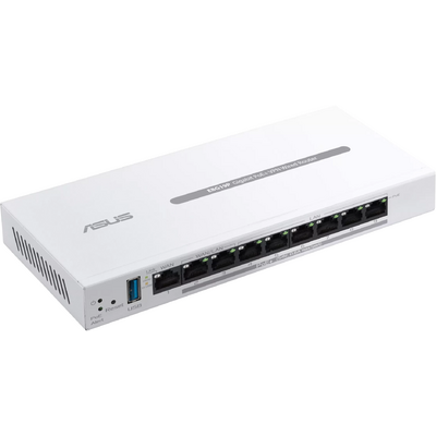 ASUS ExpertWiFi Vezetékes VPN Router 1xWAN(1000Mbps) + 2xWAN/LAN(1000Mbps POE) + 6xLAN(1000Mbps POE) + 1xUSB, EBG19P