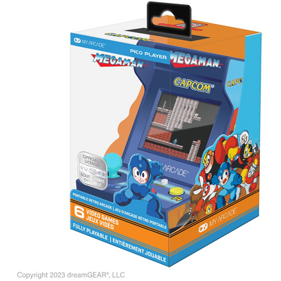 MY ARCADE Játékkonzol Mega Man Pico Player Retro Arcade 3.7" Hordozható, DGUNL-7011