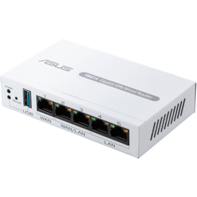 ASUS ExpertWiFi Vezetékes VPN Router 1xWAN(1000Mbps) + 2xWAN/LAN(1000Mbps) + 2xLAN(1000Mbps) + 1xUSB, EBG15