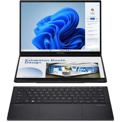 Asus ZenBook Duo UX8406MA-PZ094W 14"2,8K/Intel Core Ultra 7-155H/16GB/1TB/Int.VGA/Win11/szürke laptop