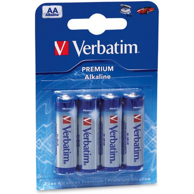 Verbatim PACK 4 PILES AA LR06 ALKALINE