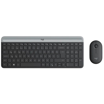 Logitech MK470 SLIM COMBO - GRAPHITE UK - 2.4GHZ - N/A - INTNL-973