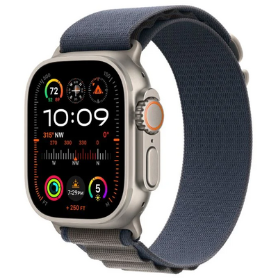 Apple APPLE WATCH ULTRA 2 CELL 49MM TITANIUM BLUE ALPINE LOOP SMALL