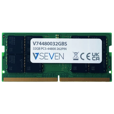 V7 32GB DDR5 PC5-44800 262PIN 5600MHZ SODIMM UNBUFFERED DUAL