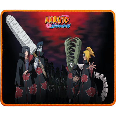 KONIX - NARUTO "Naruto & Akatsuki" Gaming Egérpad 320x270mm, Mintás