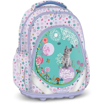 Ars Una Cute Animals Kitten 24 (5368) anatómiai iskolatáska