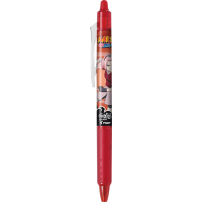 Pilot FriXion Clicker 0,7 NARUTO Limited Edition piros rollerirón