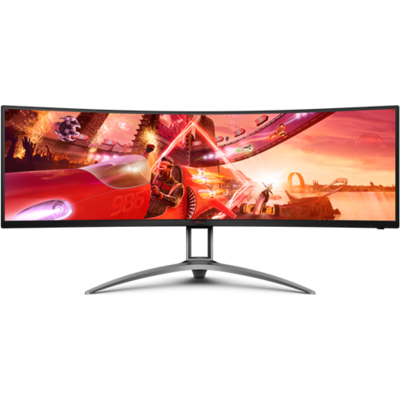 AOC AG493UCX2 124.5CM 49IN VA 5120X1440 3000:1 400CD/QM 32:9