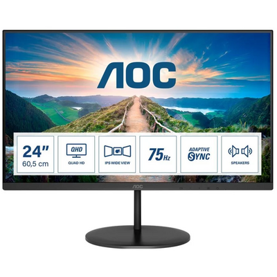 AOC Q24V4EA 60.45CM 23.8IN IPS 2560X1440 1000:1 250CD 16:9