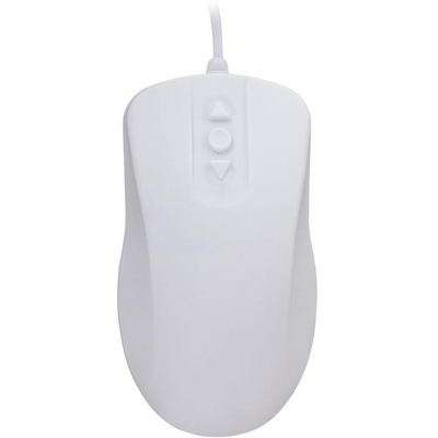 Cherry HYGIENE MOUSE WITH 3 BUTTONS SCROLL FULLY SEALED WATERTIGHT U