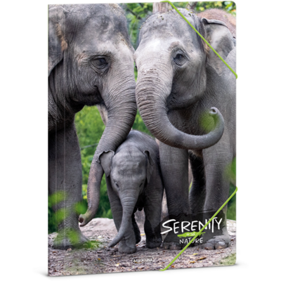 Ars Una Serenity-Elephant 24 (5333) A4 gumis mappa