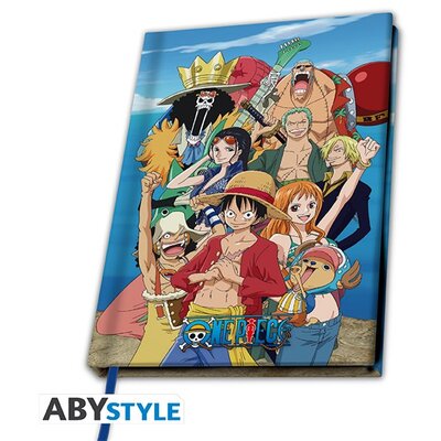 One Piece "Straw Hat Crew" A5 jegyzetfüzet