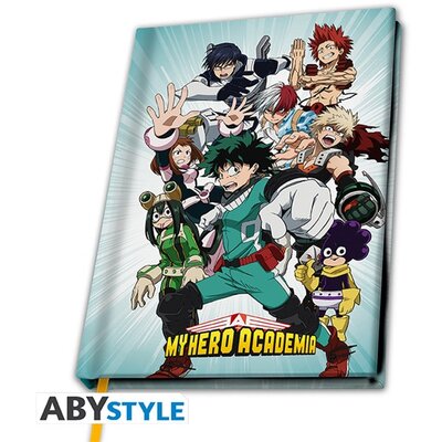 My Hero Academia "Hősök" A5 jegyzetfüzet