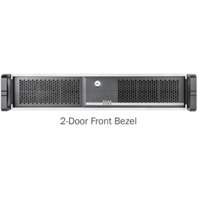 Chenbro Chassis RM24100-L2, Rack-Mountable ATX, 7 slots, PSU optional, Black wit