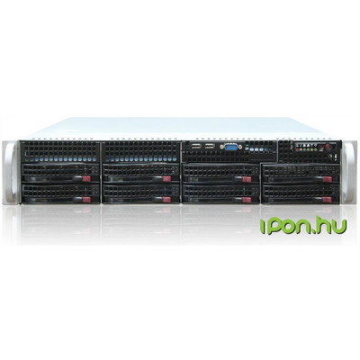 Supermicro server chassis CSE-825TQ-563LPB, 2U Rack-Mountable, Extended ATX, 8x