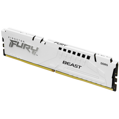 Kingston 16GB DDR5-6000MT/S CL40 DIMM FURY BEAST WHITE XMP