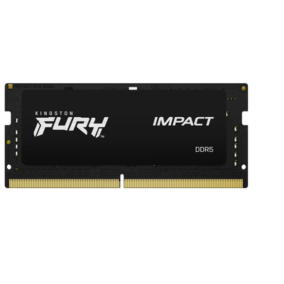 Kingston 16GB DDR5-6400MT/S CL38 SODIMM FURY IMPACT XMP