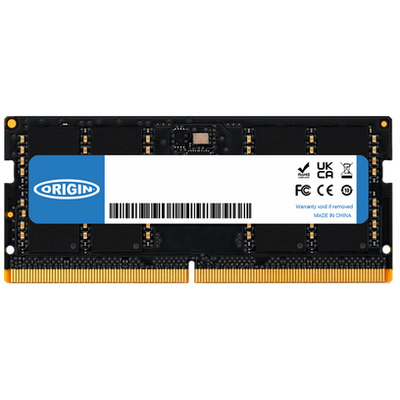 Origin Storage 32GB DDR5 4800MHZ SODIMM 1RX8 NON-ECC 1.1V