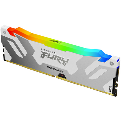 Kingston 16GB DDR5-6000MT/S CL32 DIMM FURY RENEGADE RGB WHITE XMP