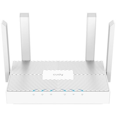 CUDY WR1300E kétsávos AC1200 gigabit WIFI 4in1 /Router/Access Point/Repeater/WISP/ fehér router