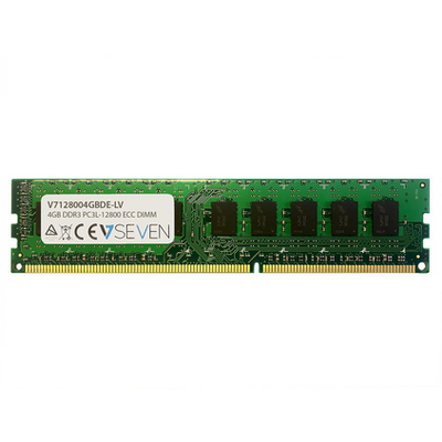 V7 4GB DDR3 1600MHZ CL11 ECC ECC DIMM PC3L-12800 1.35V .