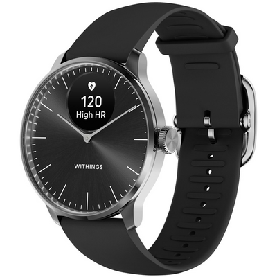 Withings HWA11-model 5 ScanWatch Light 37mm fekete okosóra