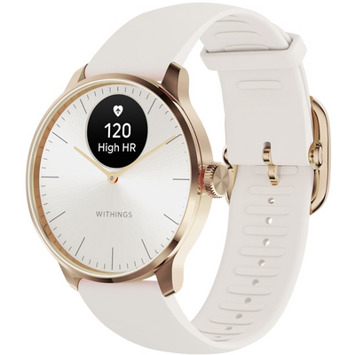 Withings HWA11-model 1 ScanWatch Light 37mm rózsaarany sand okosóra