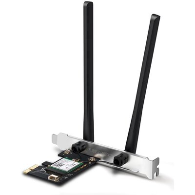 MERCUSYS Wireless Adapter PCI-Express 5.2 Dual Band AX3000 Wifi 6 Bluetooth, MA80XE