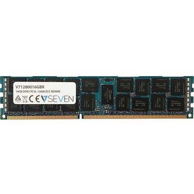 V7 16GB DDR3 1600MHZ CL11 ECC SERVER REG PC3L-12800 1.35V LEG