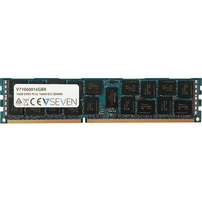 V7 16GB DDR3 1333MHZ CL9 ECC SERVER REG PC3L-10600 1.35V LEG