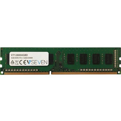 V7 4GB DDR3 1600MHZ CL11 NON ECC DIMM PC3-12800 1.5V .