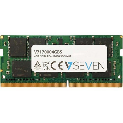 V7 4GB DDR4 2133MHZ CL15 NON ECC SO DIMM PC4-17000 1.2V