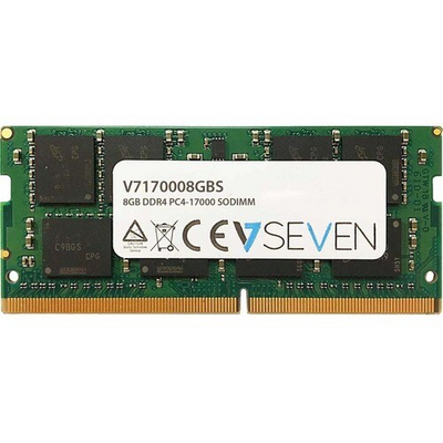 V7 8GB DDR4 2133MHZ CL15 NON ECC SO DIMM PC4-17000 12V