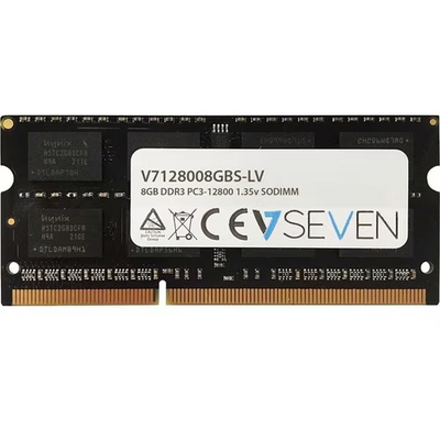 V7 8GB DDR3 1600MHZ CL11 NON ECC SO DIMM PC3-12800 1.35V