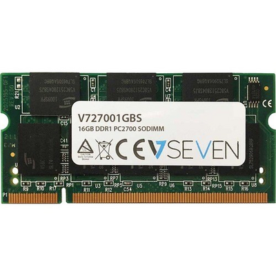 V7 1GB DDR1 333MHZ CL2.5 NON EC SO DIMM PC2700 2.5V LEG