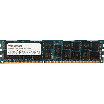 V7 8GB DDR3 1333MHZ CL9 ECC SERVER REG PC3L-10600 1.35V LEG