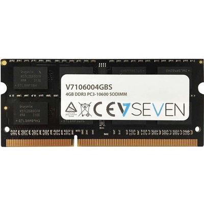 V7 4GB DDR3 1333MHZ CL9 NON ECC SO DIMM PC3-10600 1.5V LEG