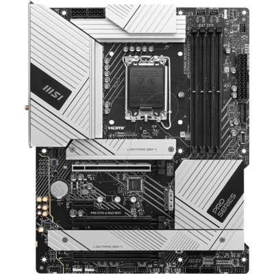 MSI PRO Z790-A MAX WIFI INTEL Z790 2XKEY M(PCIE/SATA)+2XKEY M(PCIE)