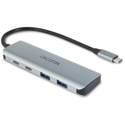 Dicota USB-C 4-IN-1 HIGHSPEED HUB 10 GBPS