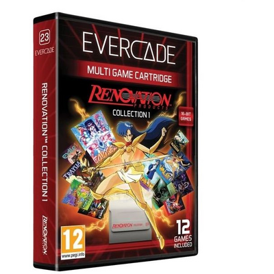 Evercade #23 Renovation Collection 1 12in1 Retro Multi Game játékszoftver csomag