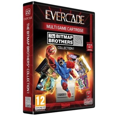 Evercade #22 Bitmap Brothers Collection 1 5in1 Retro Multi Game játékszoftver csomag