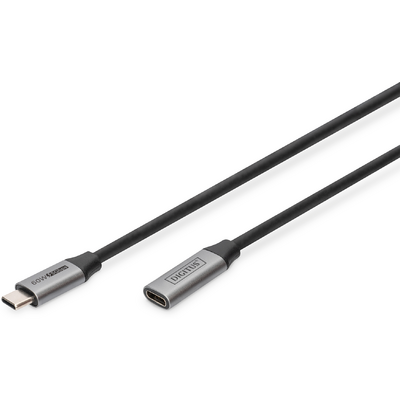 Assmann 1M USB3.0 USB-C EXT CABLE M/F PD60W GEN1