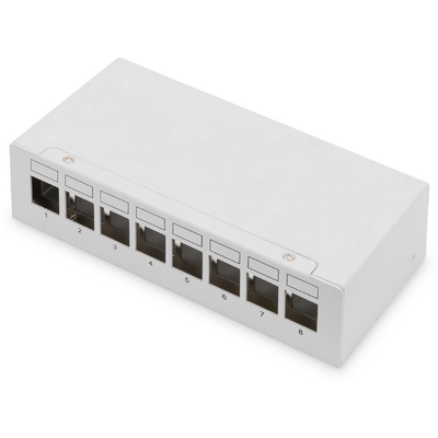 Assmann 8-PORT MODULAR PATCH PANEL DESKTOP SHIELDED