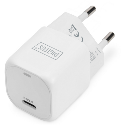 Assmann 20W USB-C MINI CHARGING ADAPTER PD 3.0 WHITE