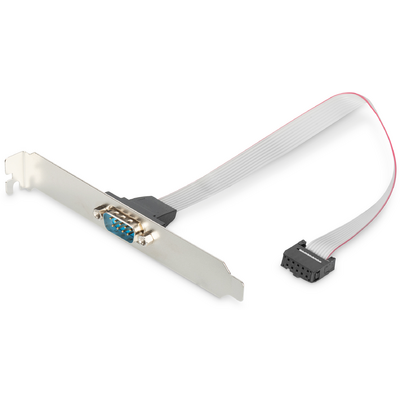Assmann Serial Slot Bracket cable D-Sub9 - IDC 2x5pin