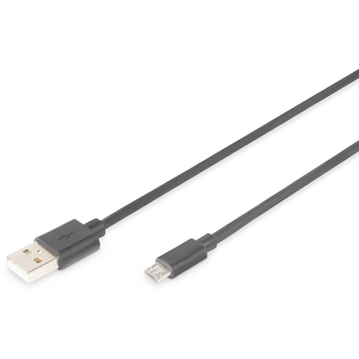 Assmann USB 2.0 CABLE TYPE A-MICRO B M/M 1.0M USB 2.0 CONFORM